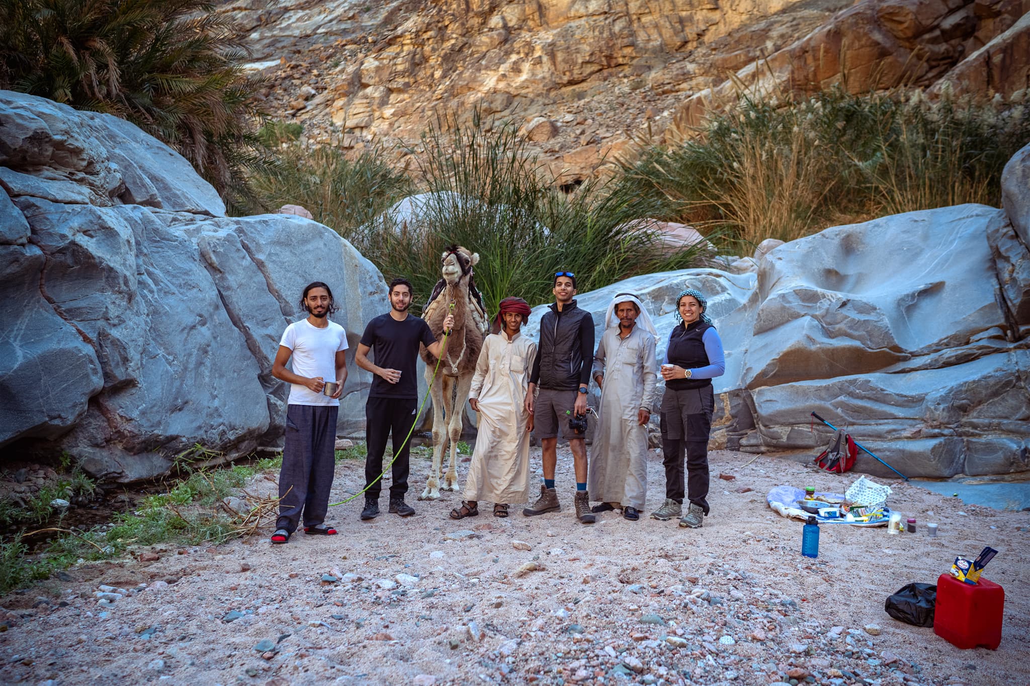Hiking the trails alongside the bedouins