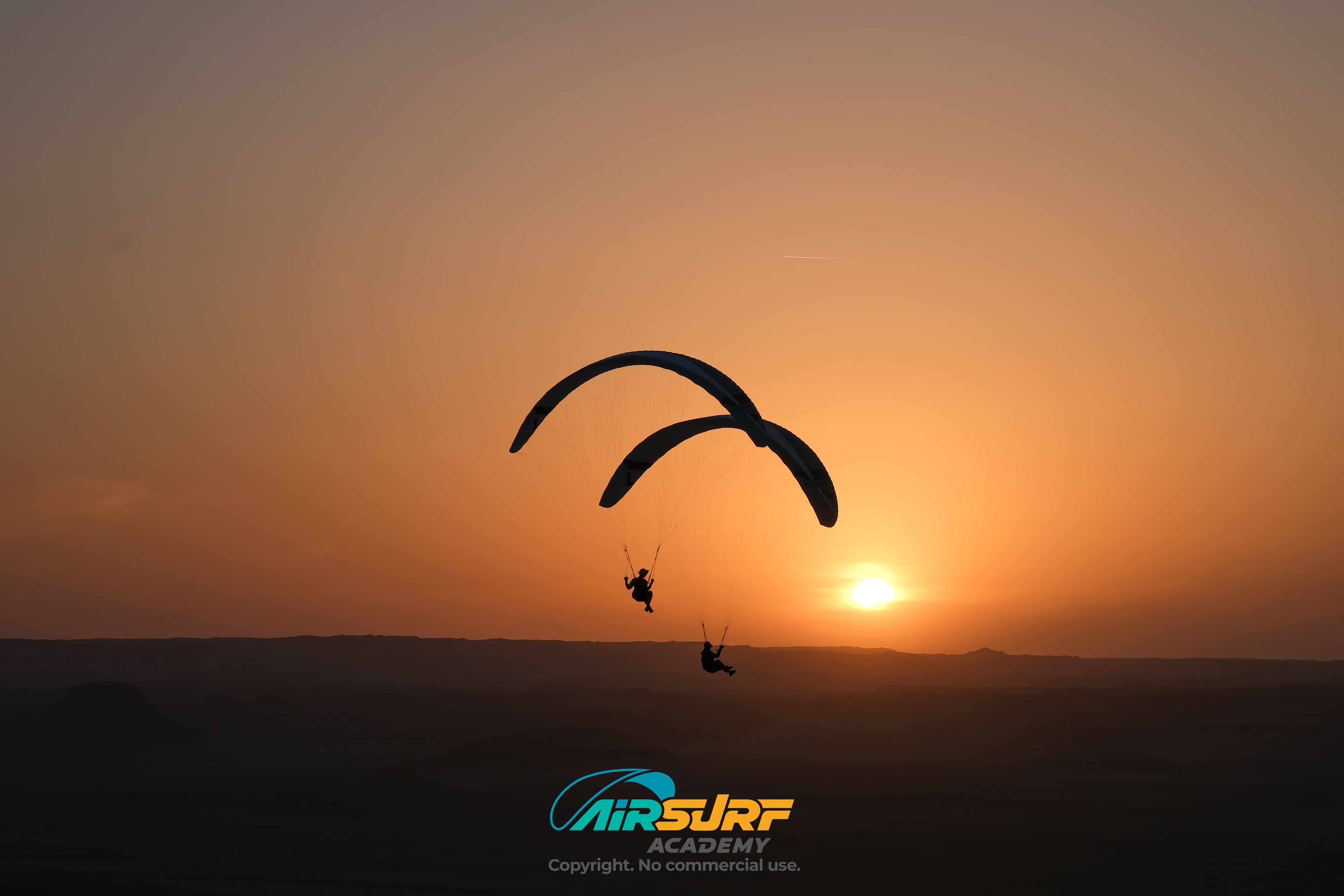 Experience the magic of flying over the Egyptian Sahara!